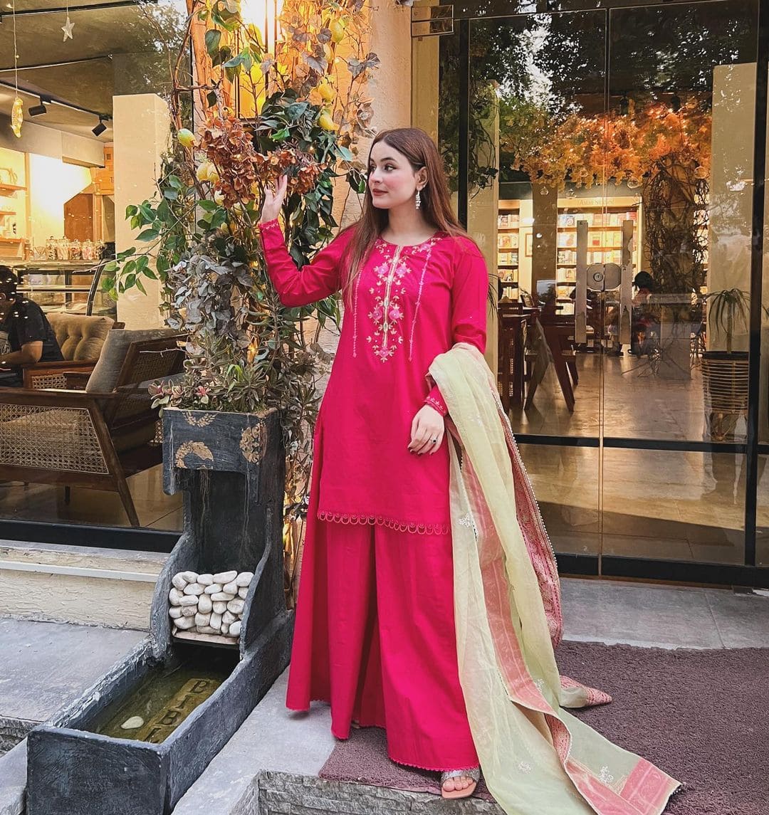 shocking pink colour dress Ravishing Shocking Pink Dresses| Pink Dresses for Women| Pink Wedding Dress| Dark Pink Dress|