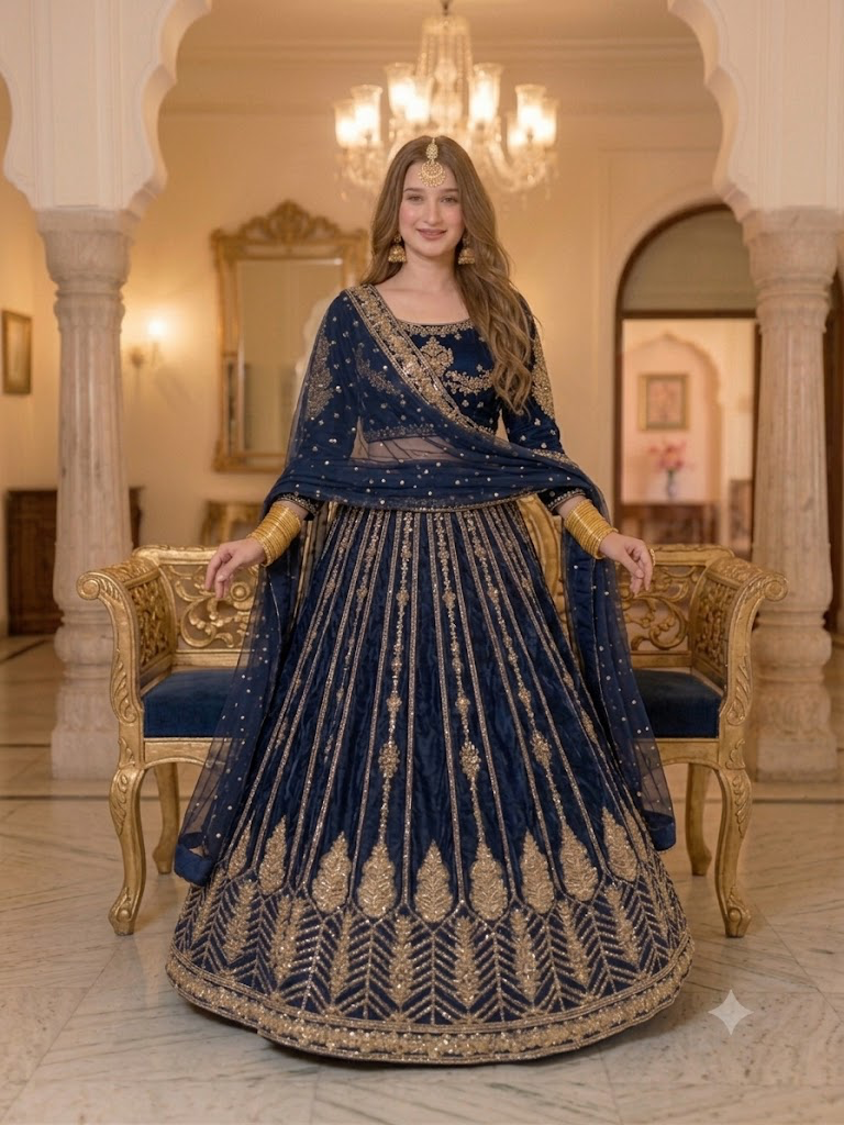Nayyab - Navy Blue