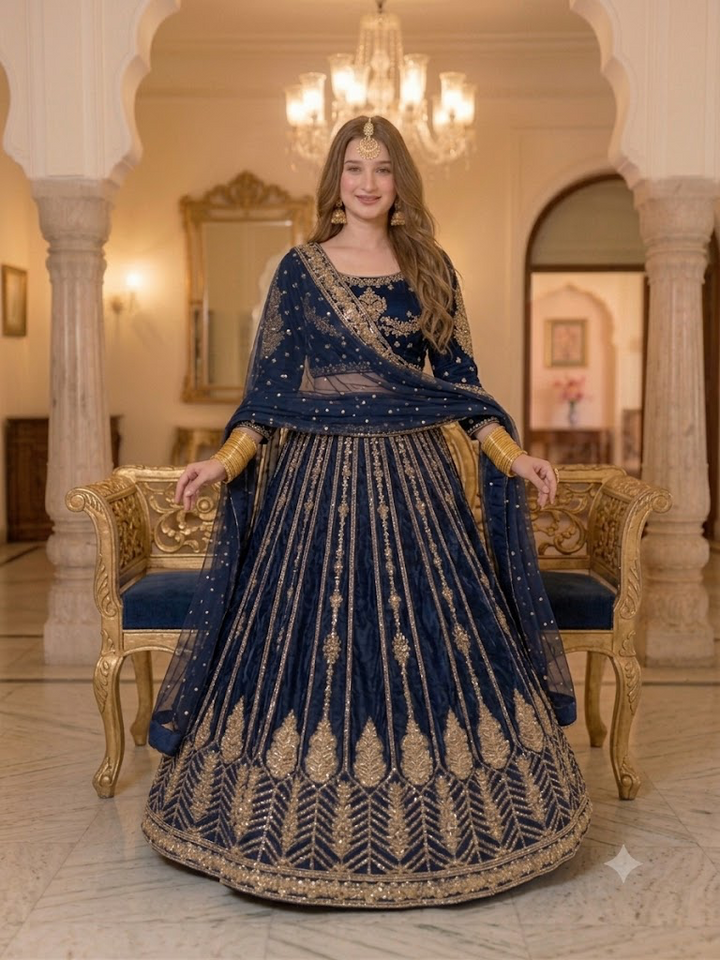 Nayyab - Navy Blue