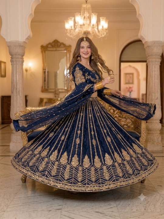 Nayyab - Navy Blue