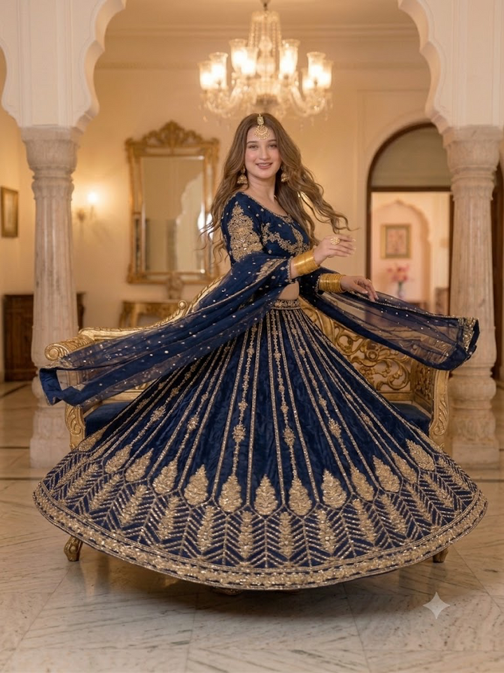 Nayyab - Navy Blue