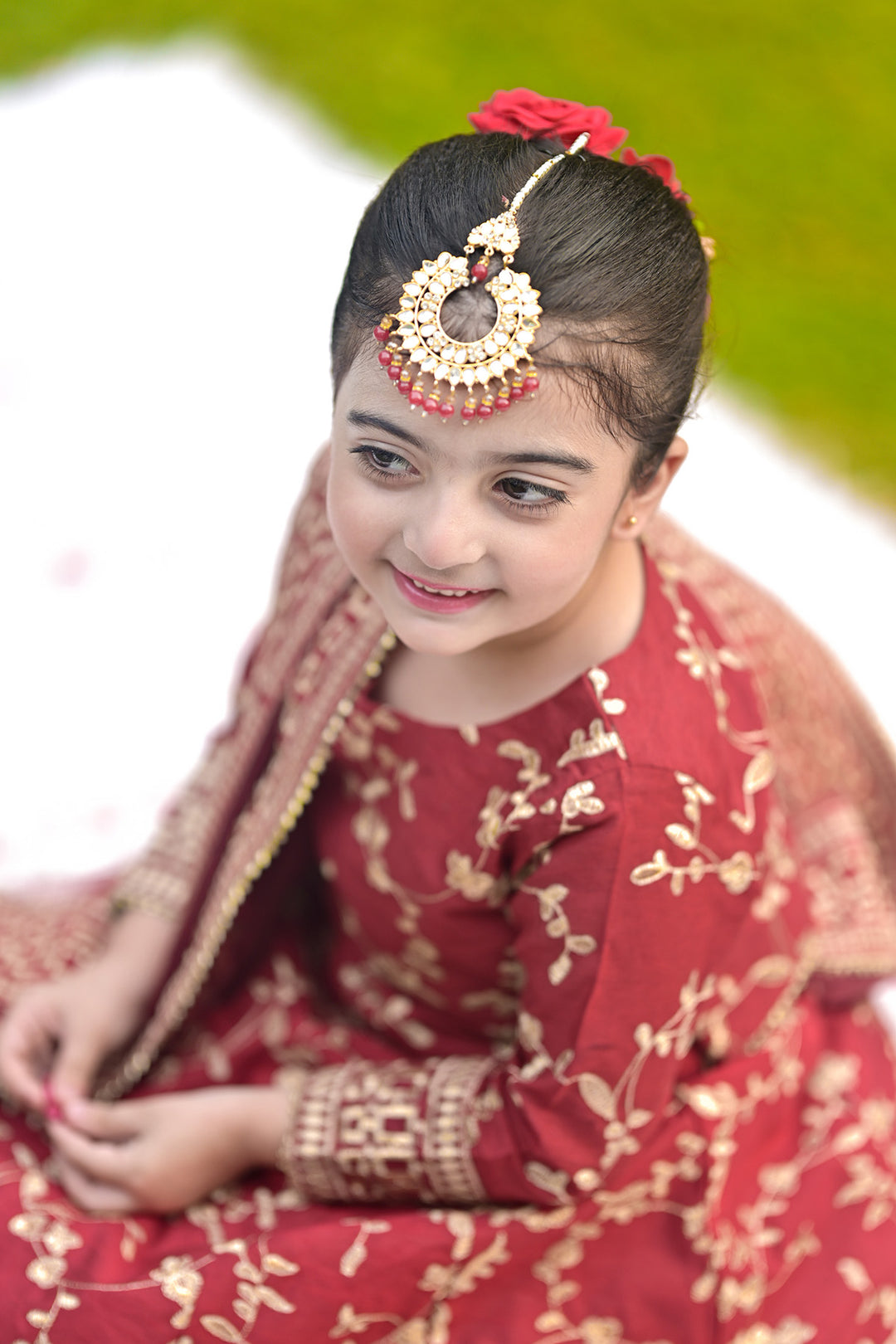 Mini Ghazal Maroon- Alaya