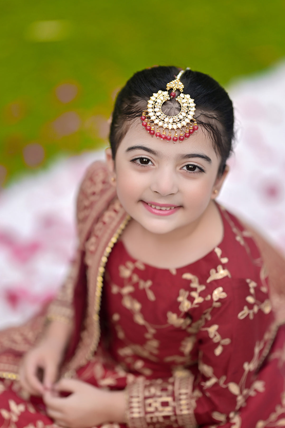 Mini Ghazal Maroon- Alaya