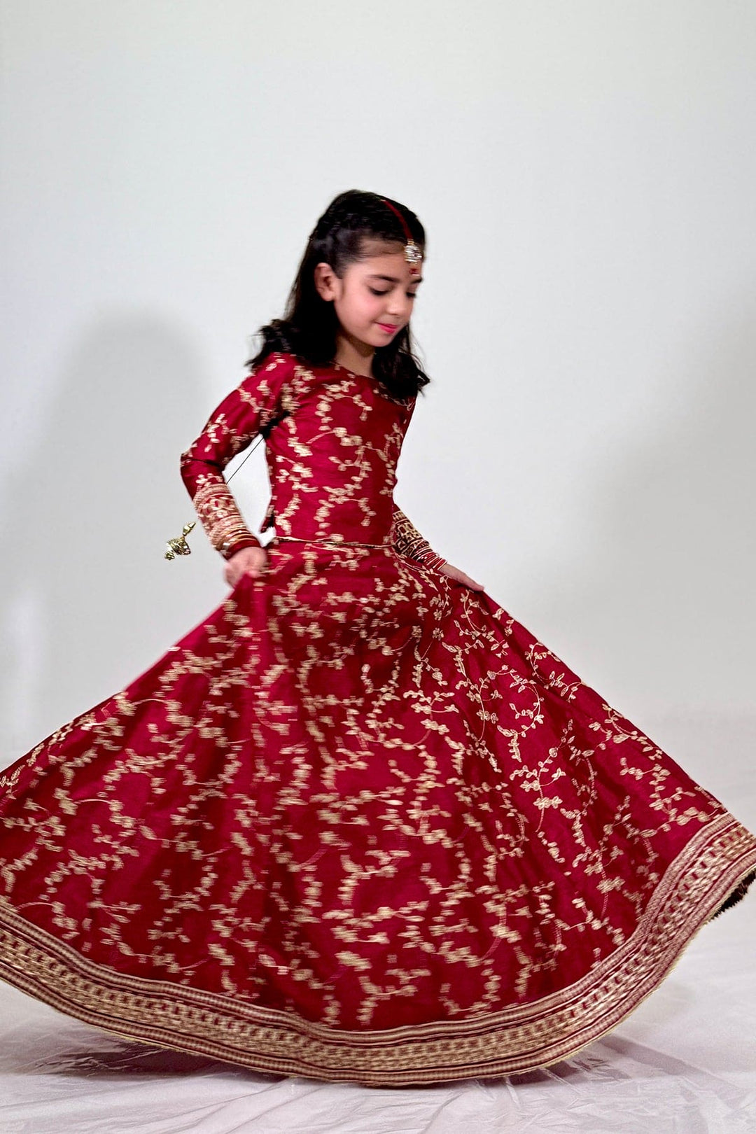 Mini Ghazal Maroon