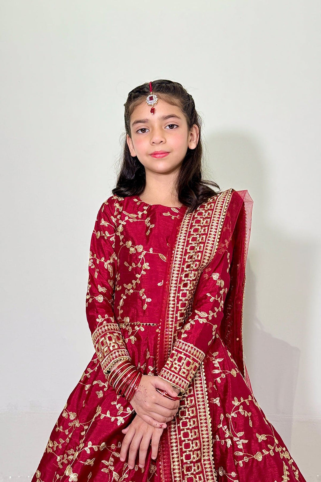 Mini Ghazal Maroon