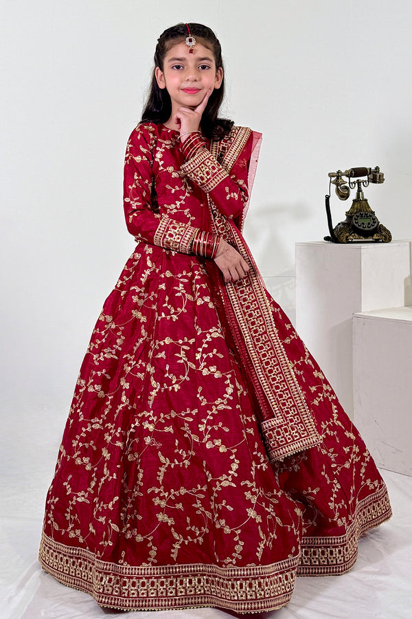 Mini Ghazal Maroon